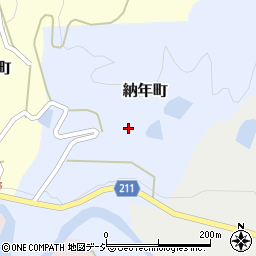 石川県金沢市納年町ロ82周辺の地図