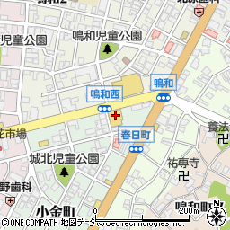 金澤文苑堂ＴＳＵＴＡＹＡ　鳴和店周辺の地図