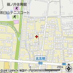 長野県長野市篠ノ井布施五明164周辺の地図