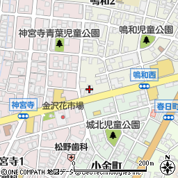 ミリオンなるわ店周辺の地図