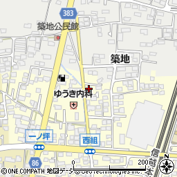 長野県長野市篠ノ井布施高田1235周辺の地図
