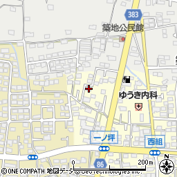 長野県長野市篠ノ井布施高田1265周辺の地図