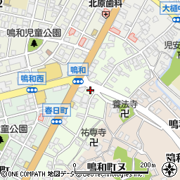 石川県金沢市春日町8-17周辺の地図