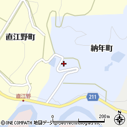 石川県金沢市納年町ロ24周辺の地図