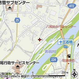 富山県富山市八尾町福島174-1周辺の地図