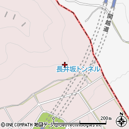 長井坂トンネル周辺の地図