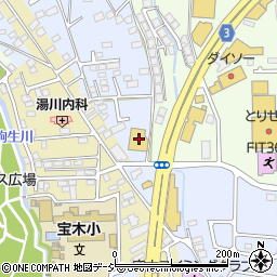 トヨタカローラ栃木宇都宮細谷店周辺の地図