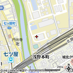 石川県金沢市浅野本町ホ周辺の地図