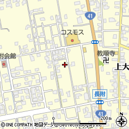 富山県富山市長附291-1周辺の地図