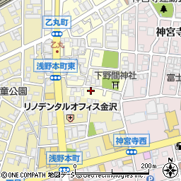 石川県金沢市乙丸町甲54周辺の地図