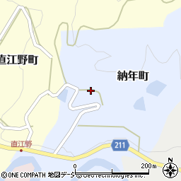 石川県金沢市納年町ロ周辺の地図
