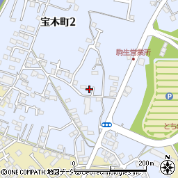 栃木県宇都宮市宝木町2丁目900-3周辺の地図