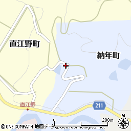 石川県金沢市納年町ロ21周辺の地図