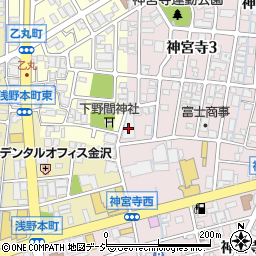 全国歯科医師国民健康保険組合石川県支部周辺の地図