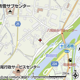 富山県富山市八尾町福島197-1周辺の地図