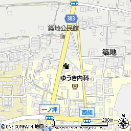 キグナスコンフォート篠ノ井ＳＳ周辺の地図