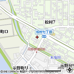 金沢舞台周辺の地図