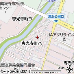 石川県金沢市専光寺町ハ周辺の地図