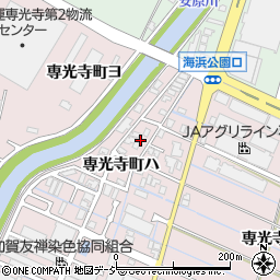 石川県金沢市専光寺町（ハ）周辺の地図