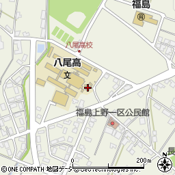 富山県富山市八尾町福島256周辺の地図