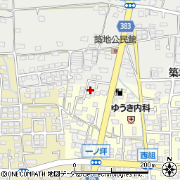 長野県長野市篠ノ井布施高田1254周辺の地図