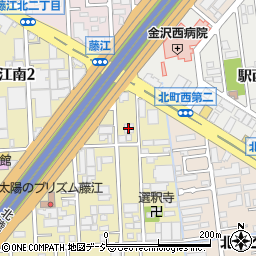 村田精工金沢工場周辺の地図