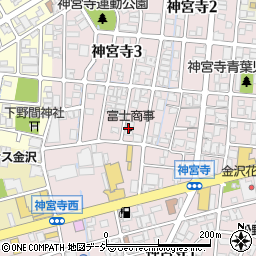 富士商事株式会社　金沢支店周辺の地図