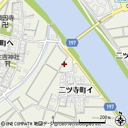 二ツ寺町会館周辺の地図