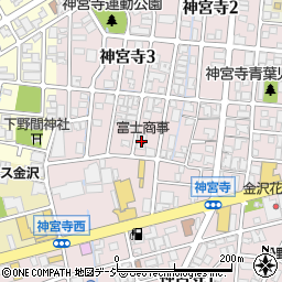 富士コン株式会社　金沢営業所周辺の地図