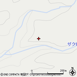 ザクロ谷周辺の地図