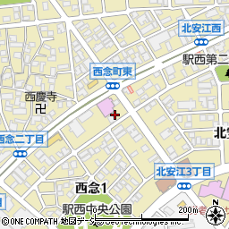 蛇之目寿司駅西支店周辺の地図