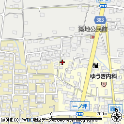 長野県長野市篠ノ井布施高田1257周辺の地図