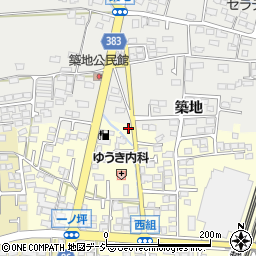 長野県長野市篠ノ井布施高田1237周辺の地図