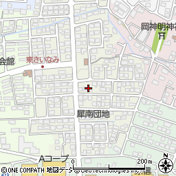 〒388-8001 長野県長野市東犀南の地図