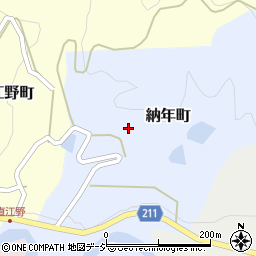 石川県金沢市納年町ロ66周辺の地図