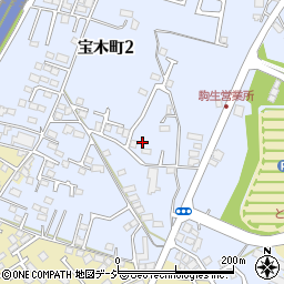 栃木県宇都宮市宝木町2丁目899周辺の地図