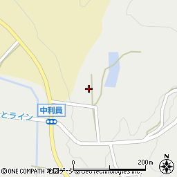 茨城県常陸太田市中利員町1603周辺の地図