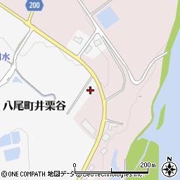 富山県富山市八尾町井栗谷1周辺の地図