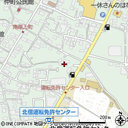 長野県長野市川中島町原605周辺の地図