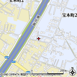 栃木県宇都宮市宝木町2丁目956周辺の地図
