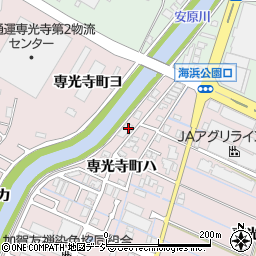 石川県金沢市専光寺町ハ29周辺の地図