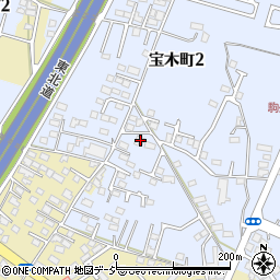 栃木県宇都宮市宝木町2丁目894-5周辺の地図