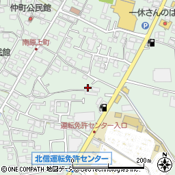 長野県長野市川中島町原606周辺の地図