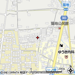 長野県長野市篠ノ井岡田175-3周辺の地図