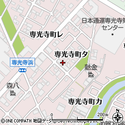 石川県金沢市専光寺町タ周辺の地図