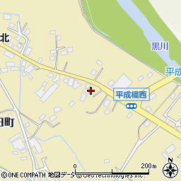 栃木県鹿沼市玉田町417周辺の地図