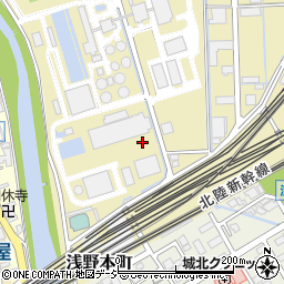 石川県金沢市浅野本町周辺の地図