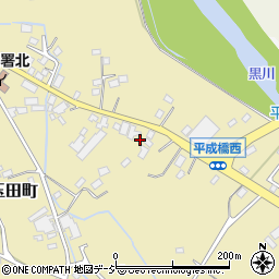 栃木県鹿沼市玉田町415-6周辺の地図