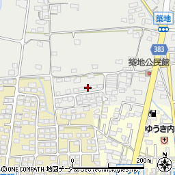長野県長野市篠ノ井岡田175-6周辺の地図