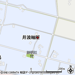富山県南砺市井波軸屋周辺の地図